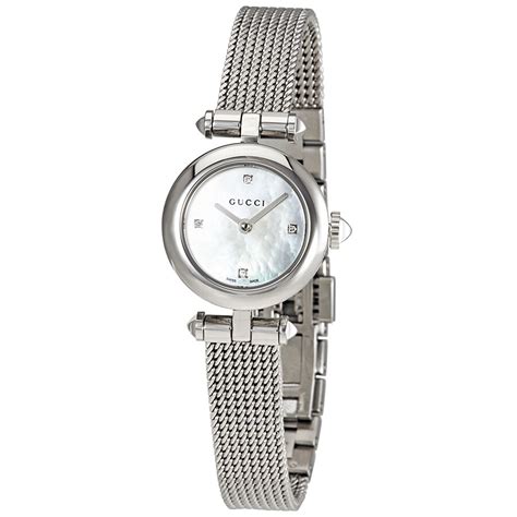 gucci diamantissima watch silver|Gucci Watches for Women .